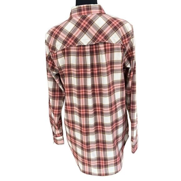 Outdoor Research Kulshan Flannel Tunic Shirt Color called Overcast, size L - Picture 3 of 7